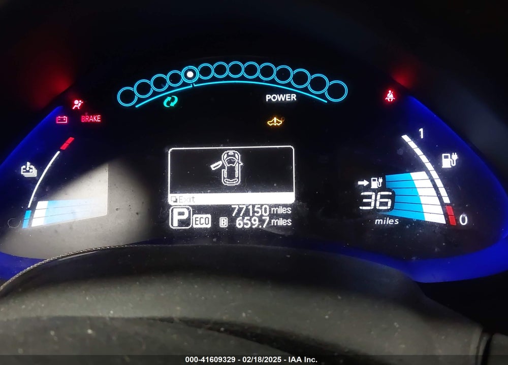 2015 NISSAN LEAF VIN: 1N4AZ0CP5FC316297