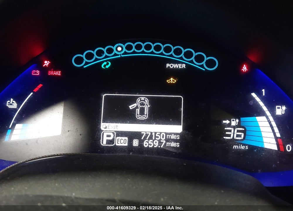 2015 NISSAN LEAF VIN: 1N4AZ0CP5FC316297