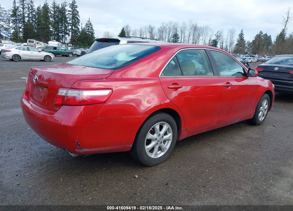 2008 TOYOTA CAMRY LE V6 VIN: 4T1BK46K38U061183