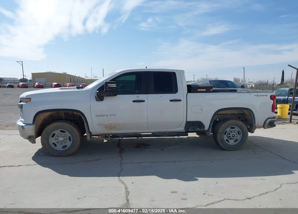 2022 CHEVROLET SILVERADO 2500HD 4WD DOUBLE CAB STANDARD BED WT VIN: 1GC5YLE73NF286095