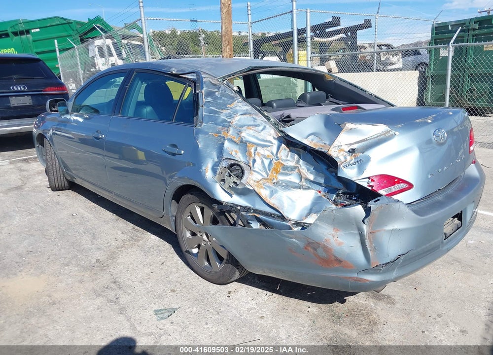 2005 TOYOTA AVALON TOURING VIN: 4T1BK36B45U056421