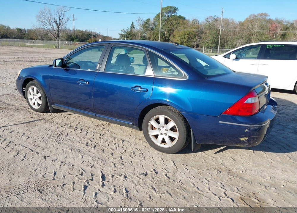 2007 FORD FIVE HUNDRED SEL VIN: 1FAFP24137G116496