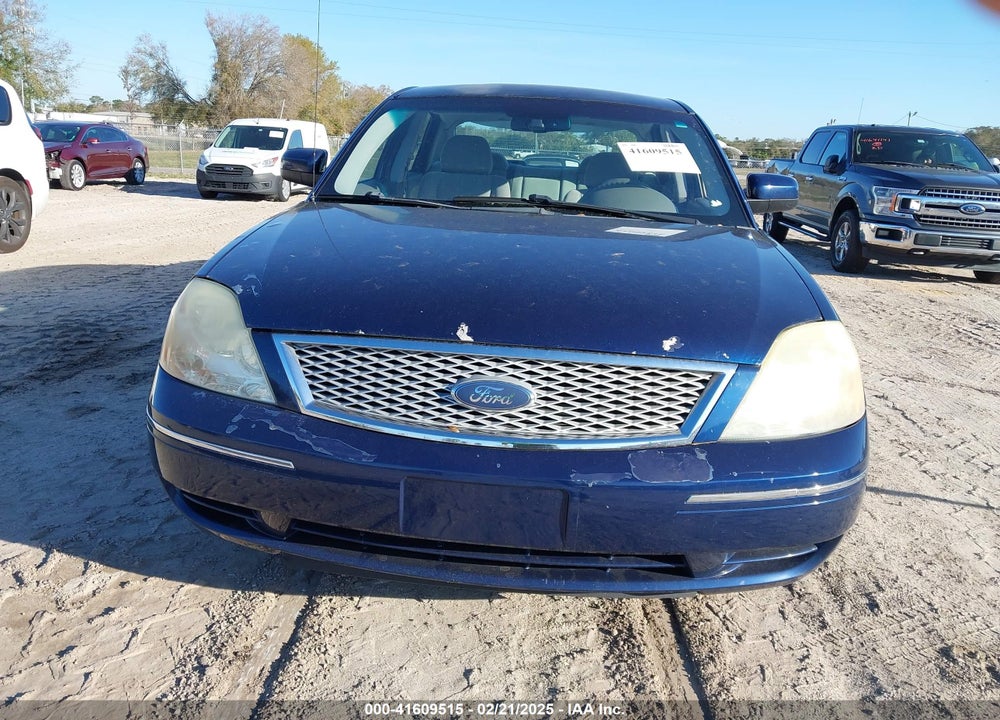 2007 FORD FIVE HUNDRED SEL VIN: 1FAFP24137G116496