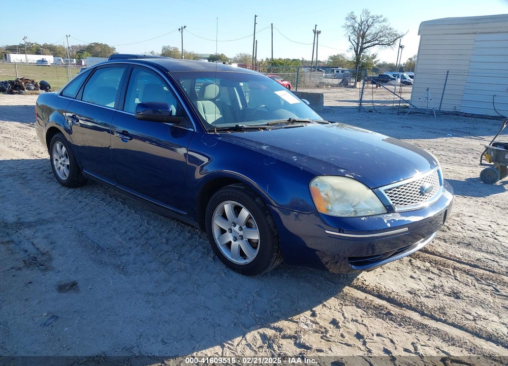 2007 FORD FIVE HUNDRED SEL VIN: 1FAFP24137G116496