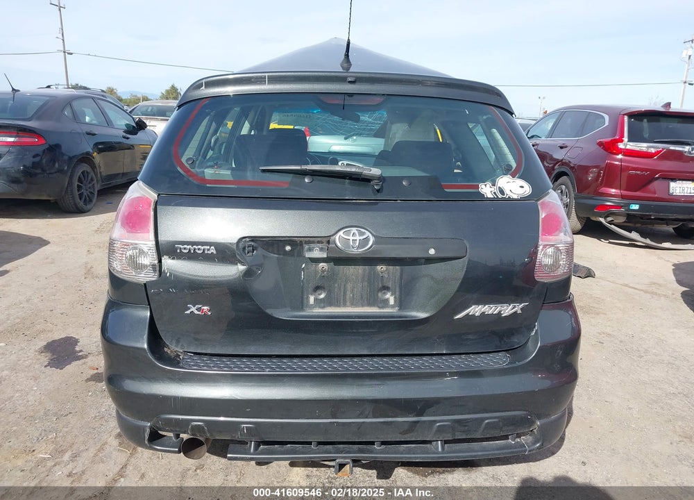2006 TOYOTA MATRIX VIN: 2T1KR30E06C580392