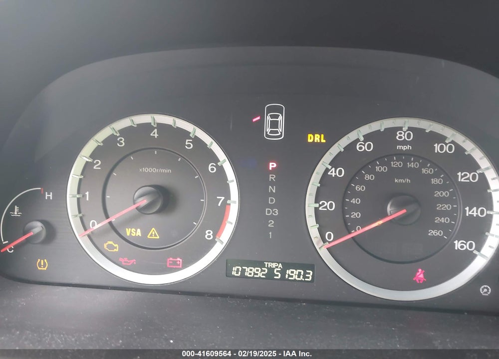2008 HONDA ACCORD 2.4 EX VIN: 1HGCP26768A023038
