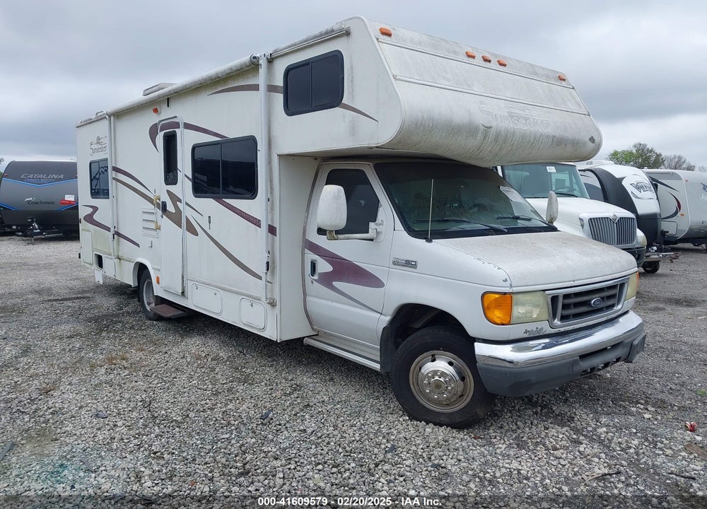 2006 FORD ECONOLINE E450 SUPER DUTY CUTWY VAN VIN: 1FDXE45S76DA85336