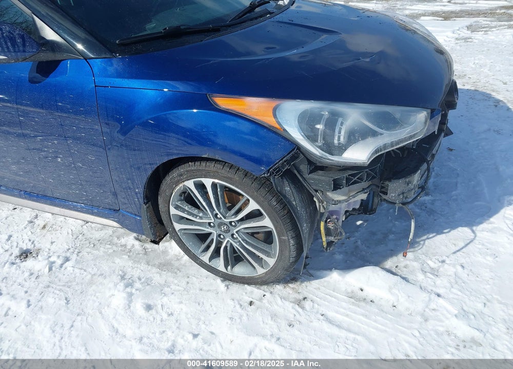 2016 HYUNDAI VELOSTER VIN: KMHTC6AE3GU253622