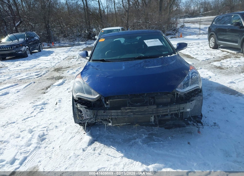 2016 HYUNDAI VELOSTER VIN: KMHTC6AE3GU253622