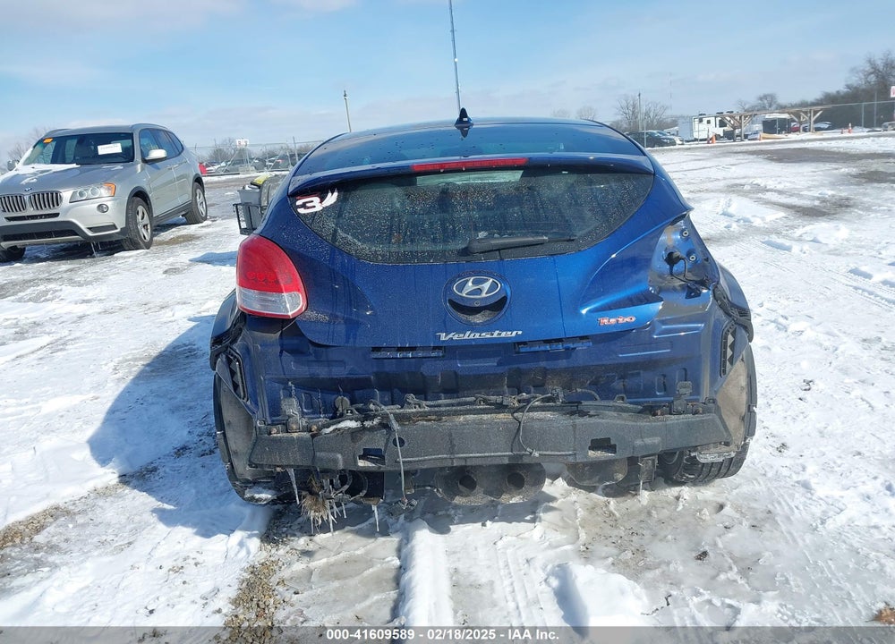 2016 HYUNDAI VELOSTER VIN: KMHTC6AE3GU253622