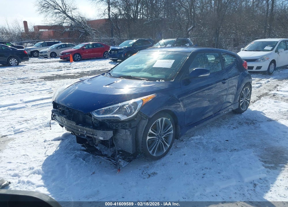 2016 HYUNDAI VELOSTER VIN: KMHTC6AE3GU253622