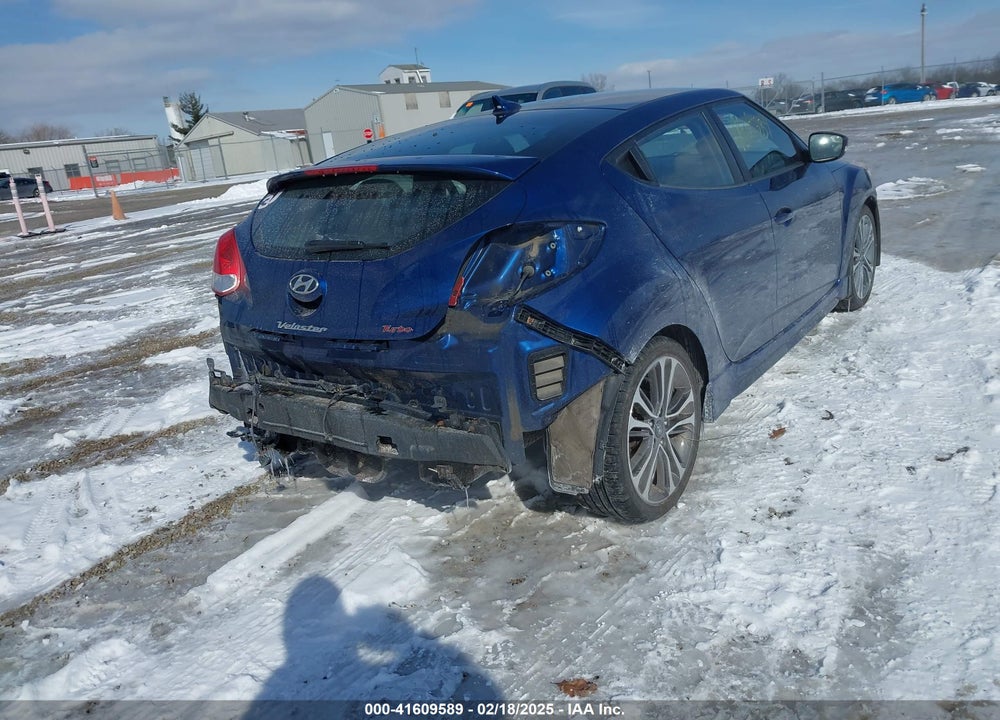 2016 HYUNDAI VELOSTER VIN: KMHTC6AE3GU253622