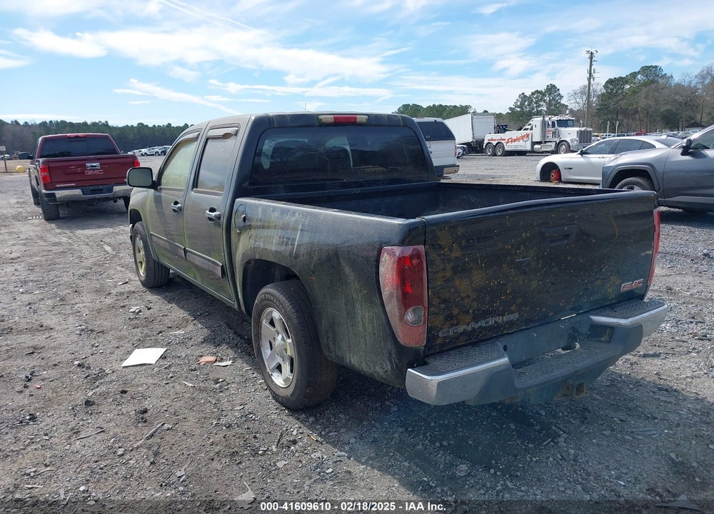 2010 GMC CANYON SLE1 VIN: 1GTDSCD96A8131510
