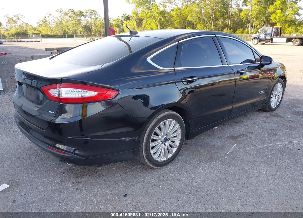 2016 FORD FUSION ENERGI VIN: 3FA6P0PU2GR295679