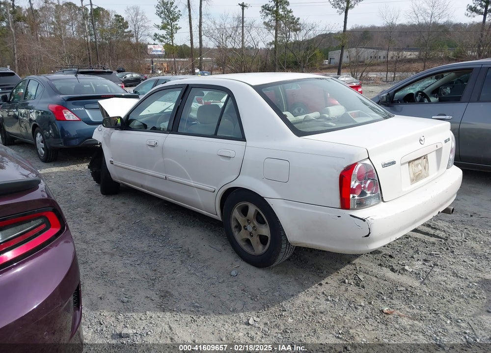 2000 MAZDA PROTEGE VIN: JM1BJ2221Y0208156