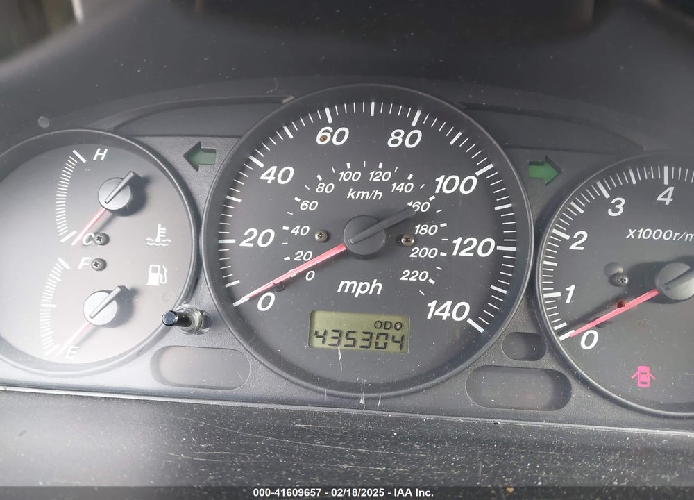 2000 MAZDA PROTEGE VIN: JM1BJ2221Y0208156