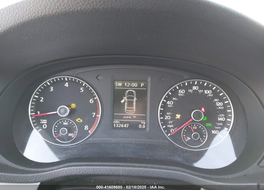 2012 VOLKSWAGEN PASSAT 2.5L SE VIN: 1VWBH7A30CC061884
