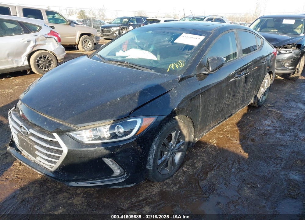 2017 HYUNDAI ELANTRA VIN: KMHD84LFXHU247060