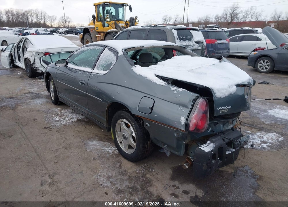 2004 CHEVROLET MONTE CARLO LS VIN: 2G1WW12E849363366