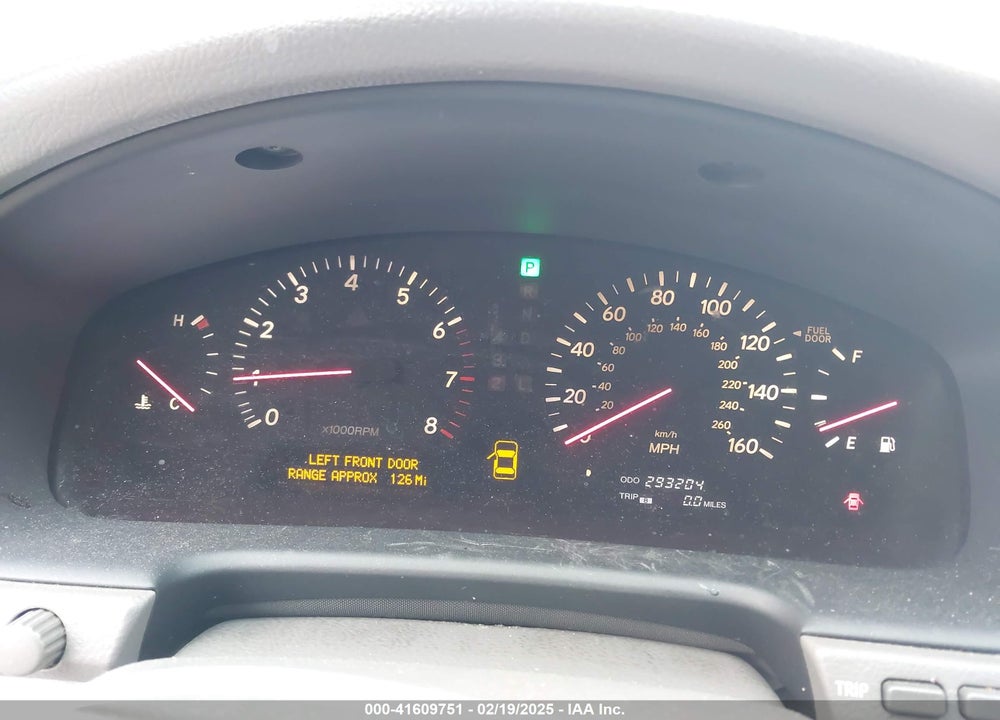 2003 LEXUS LS 430 VIN: JTHBN30F130116472