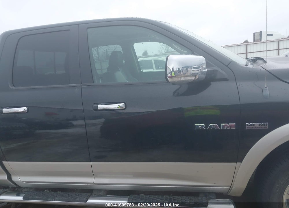 2009 DODGE RAM 1500 LARAMIE VIN: 1D3HV18TX9S763872
