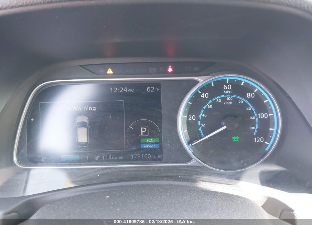 2019 NISSAN LEAF VIN: 1N4BZ1CP2KC308632