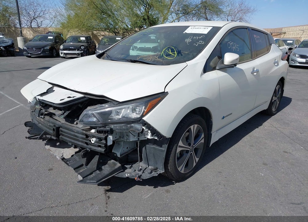 2019 NISSAN LEAF VIN: 1N4BZ1CP2KC308632