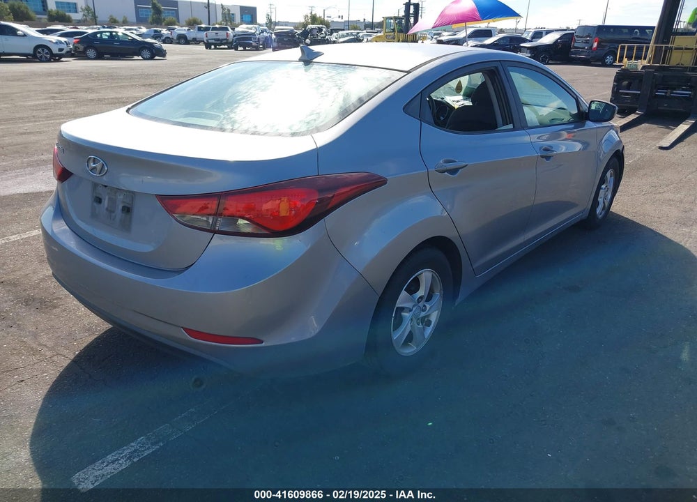 2015 HYUNDAI ELANTRA VIN: 5NPDH4AE7FH629004