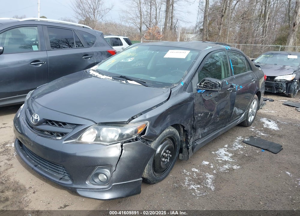2011 TOYOTA COROLLA VIN: 2T1BU4EE5BC645860