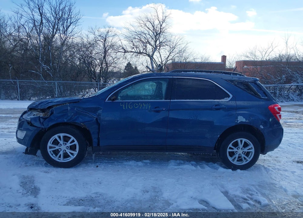 2016 CHEVROLET EQUINOX LT VIN: 2GNALCEK6G6267353
