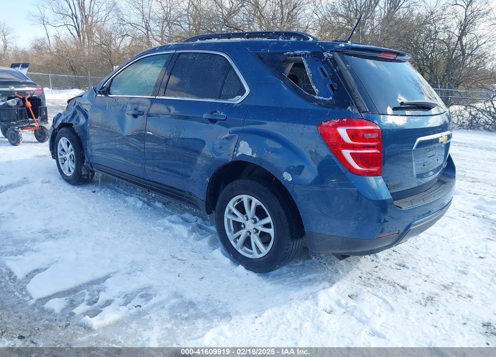 2016 CHEVROLET EQUINOX LT VIN: 2GNALCEK6G6267353