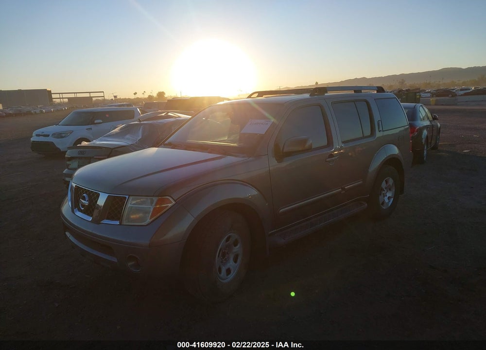 2006 NISSAN PATHFINDER SE VIN: 5N1AR18U96C642498