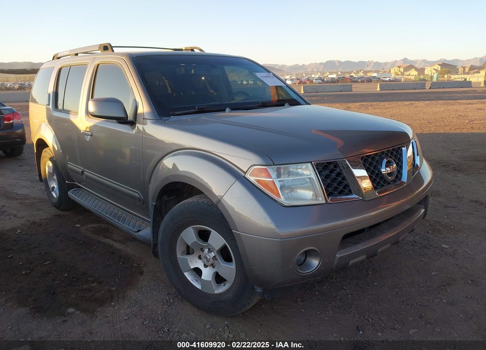 2006 NISSAN PATHFINDER SE VIN: 5N1AR18U96C642498