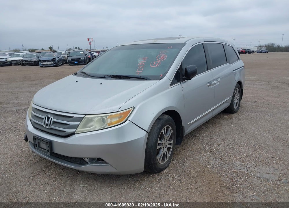2011 HONDA ODYSSEY EX-L VIN: 5FNRL5H61BB012795