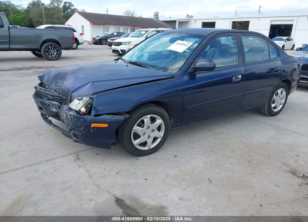 2005 HYUNDAI ELANTRA GLS/GT VIN: KMHDN46D35U994496