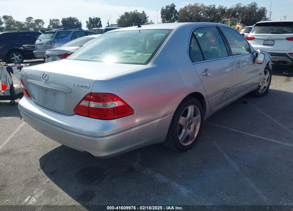2005 LEXUS LS 430 VIN: JTHBN36FX55002533