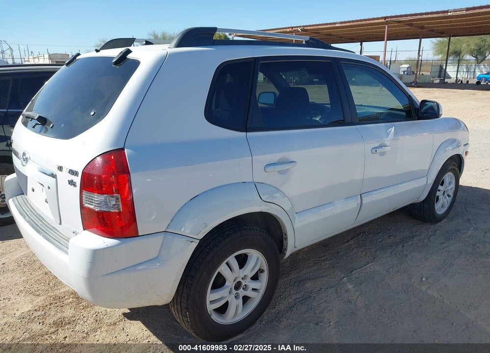 2006 HYUNDAI TUCSON GLS/LIMITED VIN: KM8JN72D96U424160