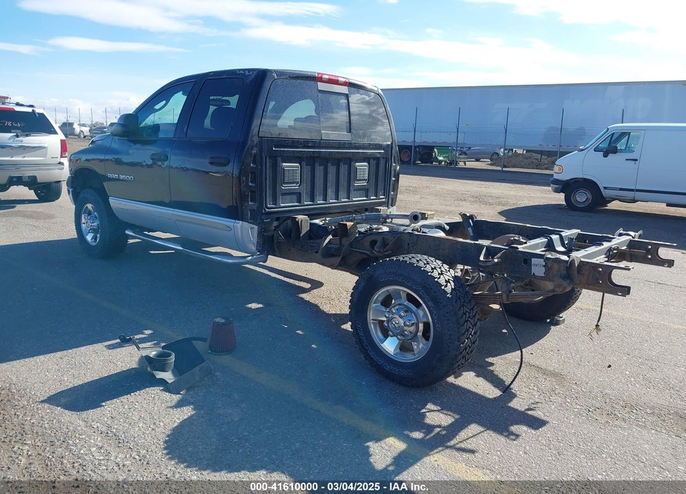 2003 DODGE RAM 3500 SLT/LARAMIE/ST VIN: 3D7LU38C23G749809