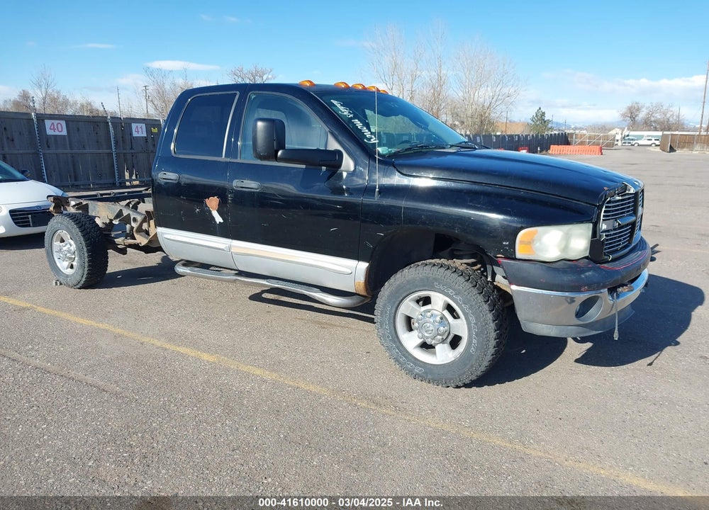 2003 DODGE RAM 3500 SLT/LARAMIE/ST VIN: 3D7LU38C23G749809