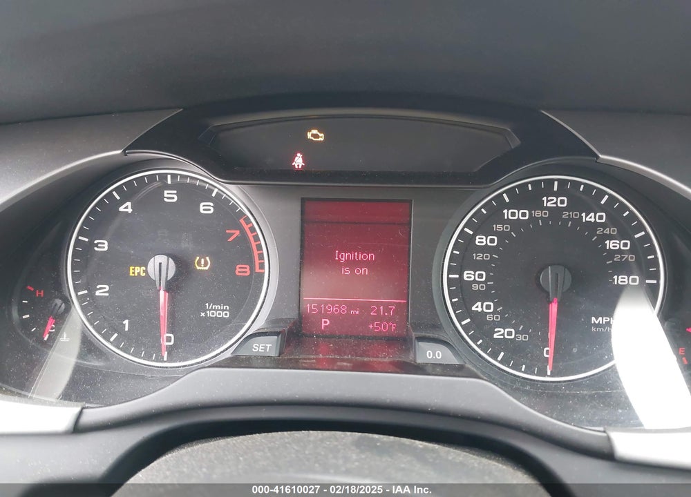 2011 AUDI A4 VIN: WAUAFAFL3BN045107
