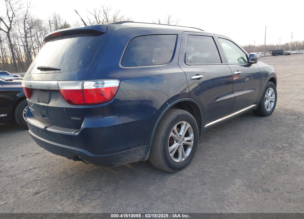 2013 DODGE DURANGO CREW VIN: 1C4RDJDG8DC530584