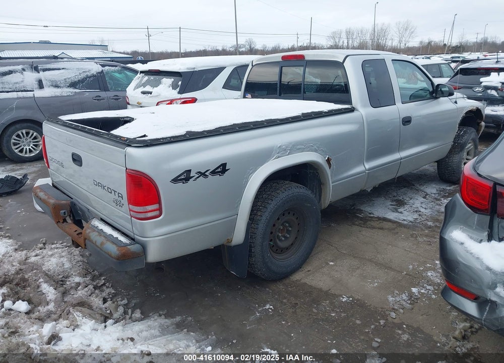 2004 DODGE DAKOTA VIN: 1D7HG12K54S730036