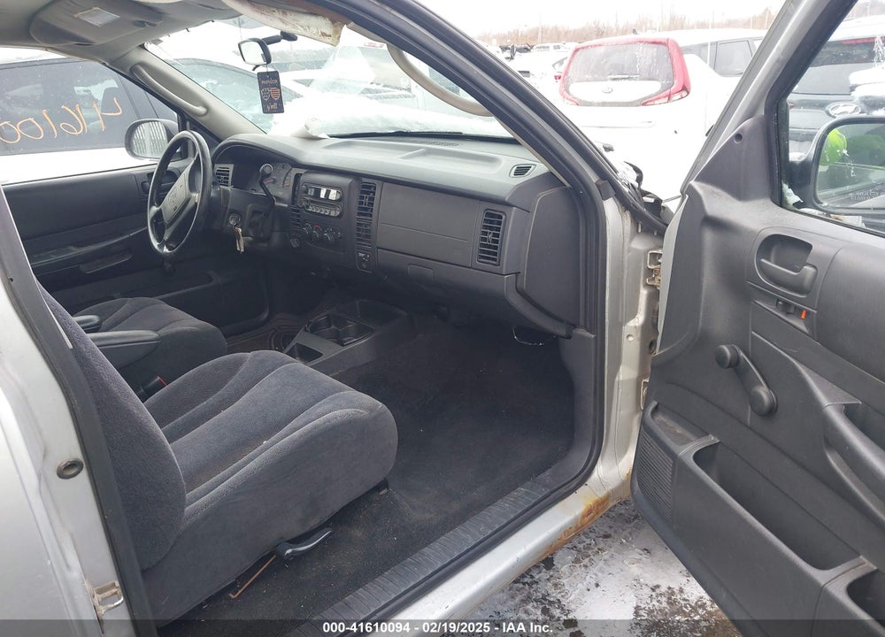 2004 DODGE DAKOTA VIN: 1D7HG12K54S730036