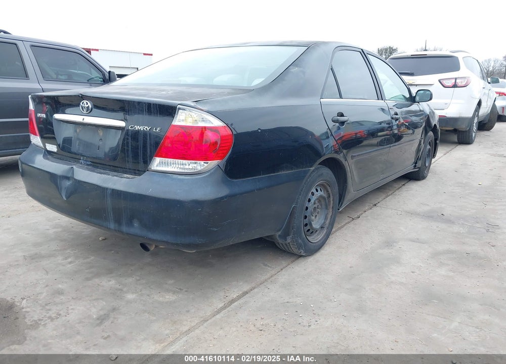 2005 TOYOTA CAMRY LE VIN: 4T1BE32K45U046081