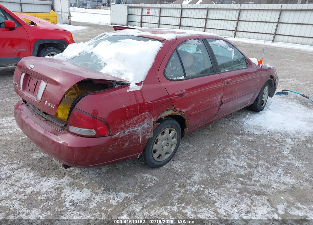 2000 NISSAN SENTRA GXE/XE VIN: 3N1CB51D5YL345130