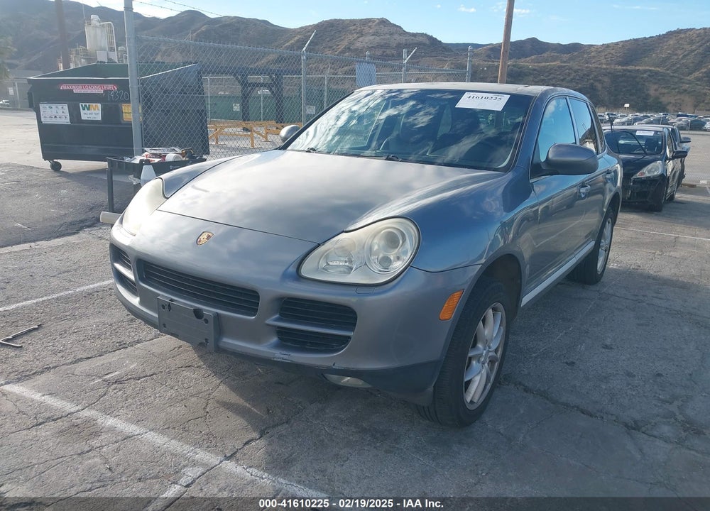 2004 PORSCHE CAYENNE S VIN: WP1AB29P24LA72573