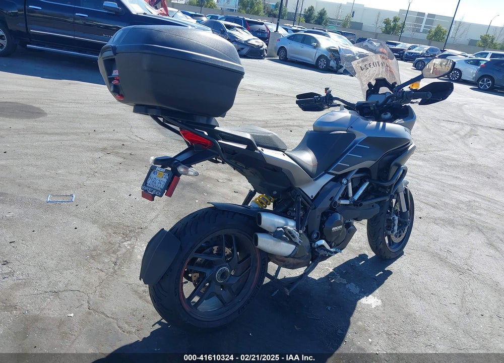 2013 DUCATI MULTISTRADA 1200/S VIN: ZDM12BSW3DB004280