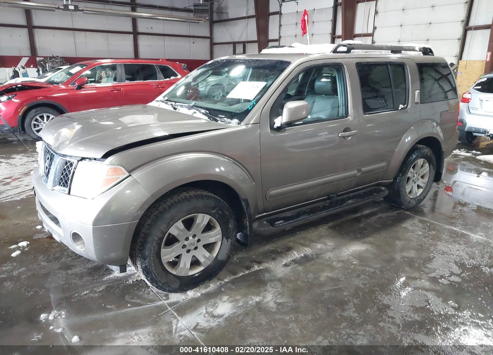 2005 NISSAN PATHFINDER LE VIN: 5N1AR18W45C711713
