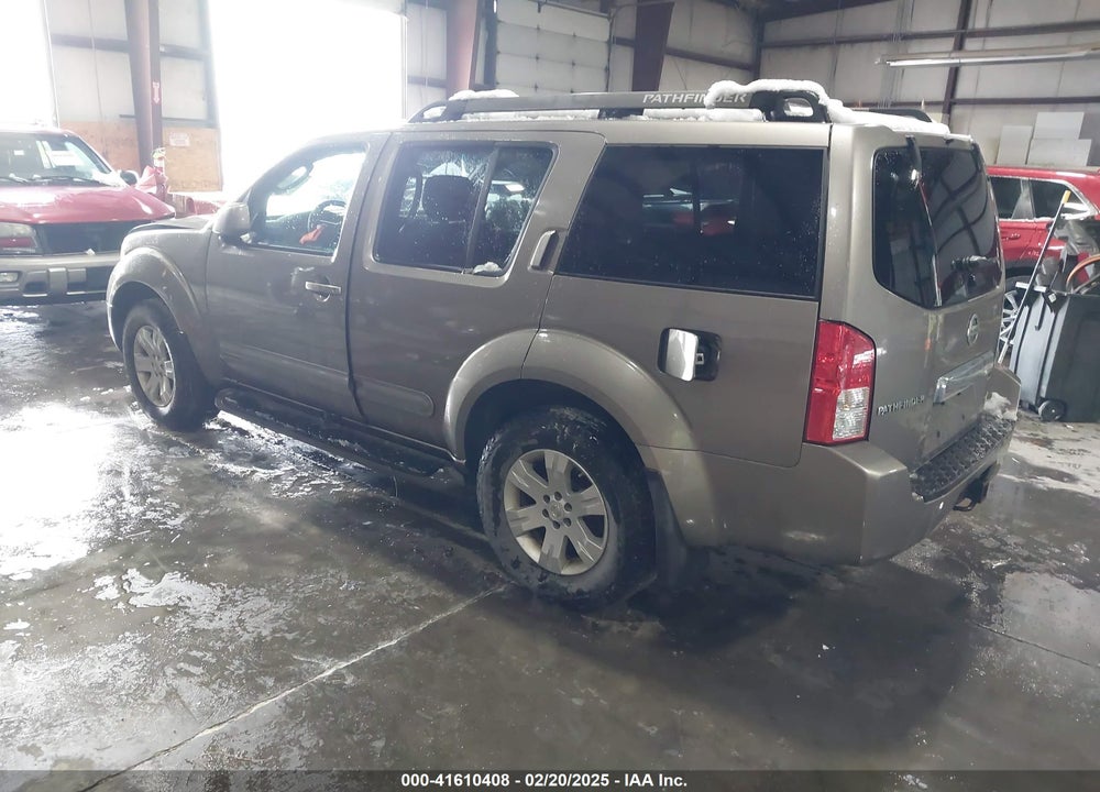 2005 NISSAN PATHFINDER LE VIN: 5N1AR18W45C711713