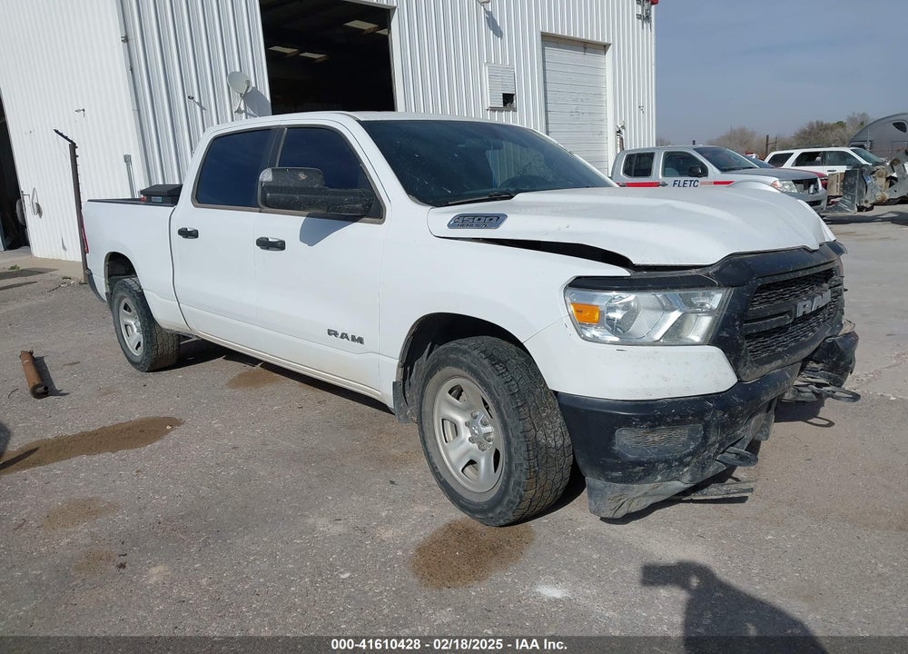 2022 RAM 1500 TRADESMAN 4X4 6'4 BOX VIN: 1C6SRFNT7NN443106